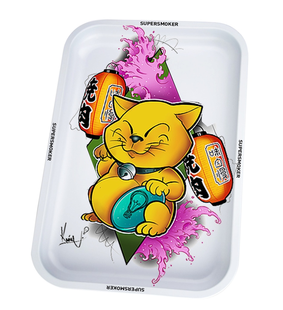 [PBAN.007-GRA] Bandeja Lucky Cat Grande